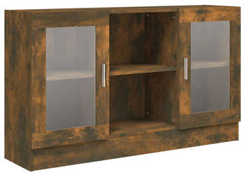 Witryna przydymiony dąb 120x305x70 cm WM-815627
