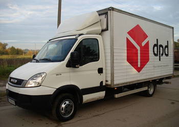 Iveco Daily 35c13 kat. b, kontener+winda, klimatyzacja, f.vat 23%