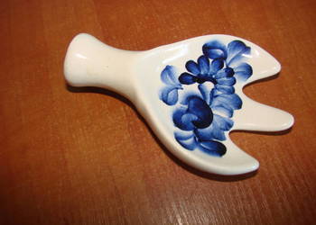 fajansowa łyżka fajansowa łyżka