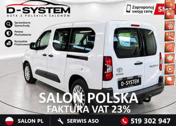 Toyota Proace City 23 Proace City Verso Long Salon Polska 1Właściciel GW 5…