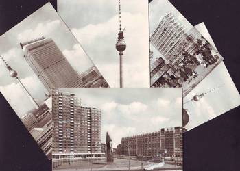 Kart. Pocz. NRD Berlin  ** 5 szt Kart. Pocz. NRD Berlin  ** 5 szt