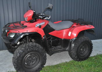 Suzuki Kingquad 700 Zageszczarka Subaru zielona/ Hercules 6,5 km 90 kg