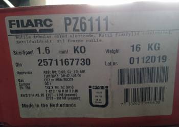 Drut spawalniczy Filarc PZ6111