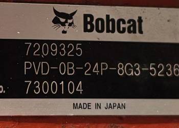 Nachi PVD-0B-24P-8G3-5236B (Bobcat 7209325) Pompa hydrauliczna BOBCAT E25