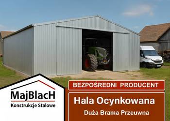 Garaż Blaszany OCYNKOWANY| Montaż Gratis | Wiata | PRODUCENT Maj-BlacH