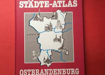 ( 444 ) W 2 Tomach Städte- Atlas Ostbrandenburg