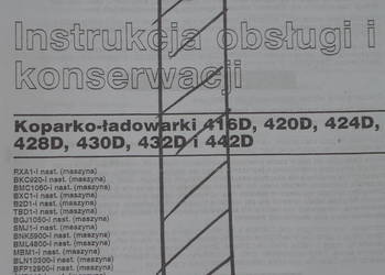 Instrukcja DTR CAT Caterpillar 416D 420D 424D 428D 430D 432D 442D PL