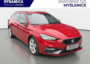Seat Leon Sportstourer FR 1.5TSI 130KM M6 2021 r., salon PL, komplet opon …