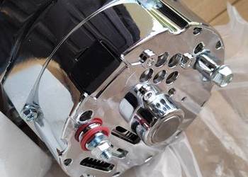 Nowy Alternator GM i inne Chrom 120Amp Samowzbudny z regulatorem -wyprzedaż