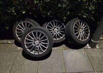 FELGI BROCK ALLOY 17" 5x112 + OPONY CAŁOROCZNE 225/45 R17