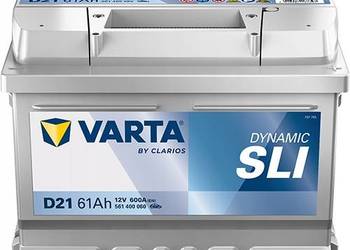 Akumulator Varta D21 DYNAMIC 12V 61Ah 600A