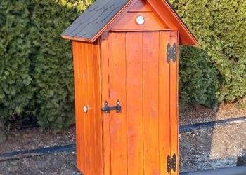 Wędzarnia drewniana ogrodowa