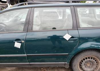 DRZWI LEWE TYŁ VOLKSWAGEN PASSAT B5 LB6G