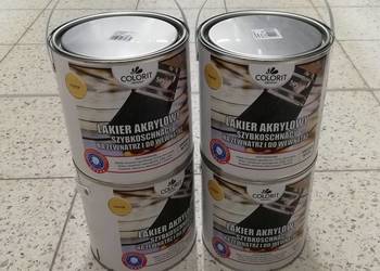 COLORIT lakier akrylowy do drewna 4 szt. x 2,5l bezbarwny połysk