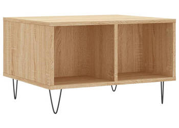 Stolik kawowy dąb sonoma 60x50x365 cm materiał drewnopochodny WM-830543