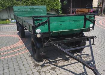 Przyczepa platforma rolnicza sam