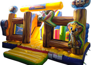 PLAC zjeżdżalnia  dmuchana ROY-JOY Producent POLSKI Dmuchańce zjeżdżalnie