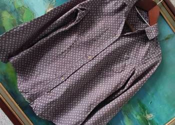 koszula bluzka bawełniana przewiewna z kołnierzykiem elegancka biurowa o pr