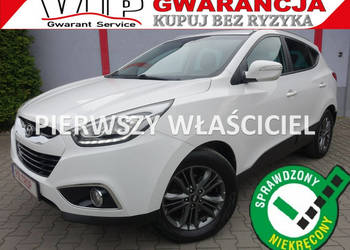Hyundai ix35 1,7D Navi Ledy Półskóra Navi Serwis ASO rej.2014 VIP Gwarancja