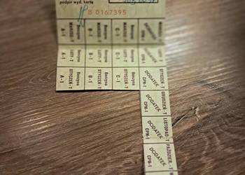 karta benzynowa z prlu typ-1