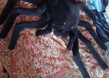 MASKOTA OLBRZYMI PAJĄK MIĘKKA CZYSTA OCZY PLASTIK