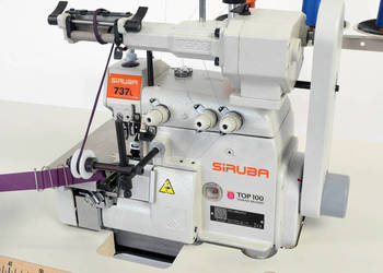 SIRUBA 737L-WR/LFC-3 OVERLOCK DO RAMIĄCZEK SPAGHETTI NOWA