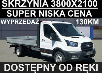 Ford Transit Skrzynia 3800x2100 130KM Super Cena Od ręki !! Niska Cena