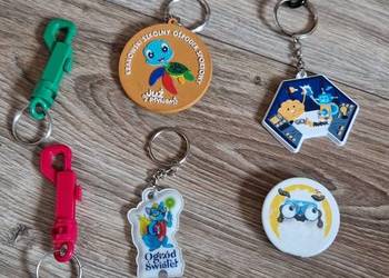 Brelok breloczek karabińczyk zestaw dla dziecka