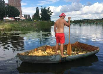 Łódź wędkarska karpiowo - karaskowa  Najtaniej ! OKAZJA !