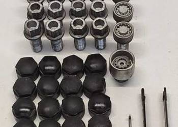 SEAT TARRACO VW TIGUAN II ŚRUBY DO KÓŁ + ZABEZPIECZNIE