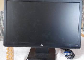 Monitor LED 20 cali HP W2072a z kablami