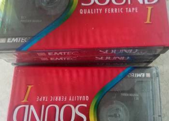 Kasety magnetofonowe Emtec sound 90 - 4 sztuki