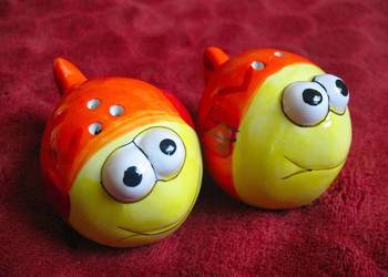 Sól i pieprz - Rybki Nemo - 5 x 5 x 6 cm Solniczka i pieprzniczka