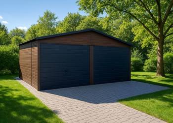 Garaż blaszany 7x4 8x4