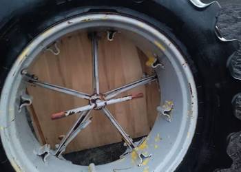 Koło z felga Bliźniacze 420/85R34 Jak nowe Opona Bkt Radialna   16.9/r34