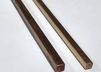 Pręty kwadratowe z brązu CuSn8