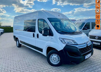 Citroen Jumper SALON PL / DOKA 7 OSÓB / L3H2 MAXI / 163 KM / KLIMA / GWARA…