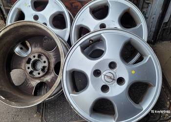 Felgi alu 15 cali 4x100 komplet
