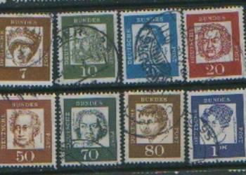 Zn. RFN Mi 347, 8, 50 - 3, 5, 6, 8, 9, 61, 2 kas 1961