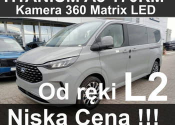 Ford Tourneo Custom Titanium L2 170KM Kamera 360 Matrix LED Super Niska Ce…