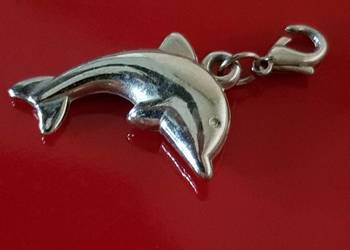 wisiorek zawieszka przywieszka biżuteria delfin delfinek