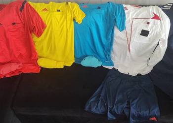 Zestaw strojów Adidas plus bluza ,spodenki i getry w kolorze