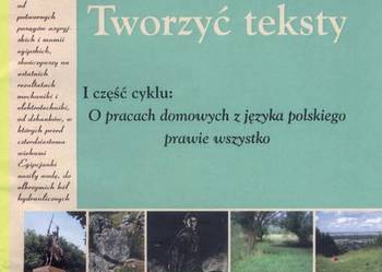 Tworzyć teksty I część cyklu - O pracach domowych z języka p