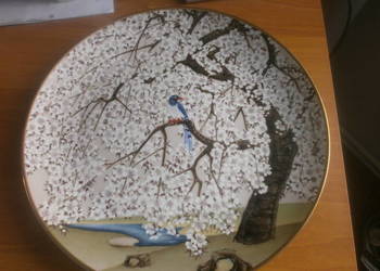 JAPONIA  TALERZ PORCELANA