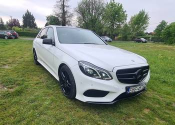 Mercedes-Benz klasa E z 2014 r. 2,2 CDI BlueTec, pakiet AMG