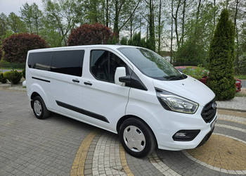 Ford Transit Custom L2 Long 2.0 TDCi 130KM 9-osobowy / Bezwypadkowy / Salo…