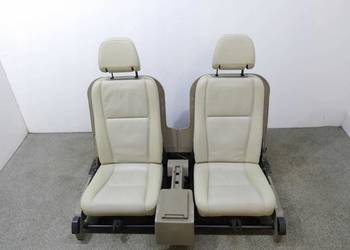 FOTELE  III RZĄD JASNA SKÓRA Volvo XC 90 I (2002-2014)