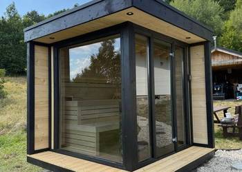 Sauna ogrodowa TUULI 250 x250 cm / DOSTAWA W CENIE