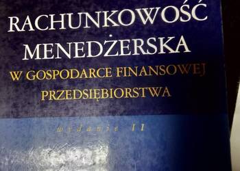 Rachunkowość menadżerska Difin podręczniki szkolne używane
