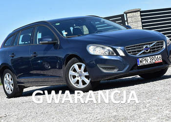 Volvo V60 1,6d2 115km Navi Alu Pół-skóra Gwarancja I (2010-2018)